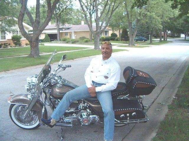 Me and my Harley Davidson. 2013