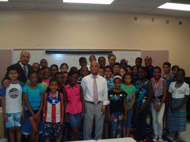Summer Students of Lionel Hampton Charter School. 2013