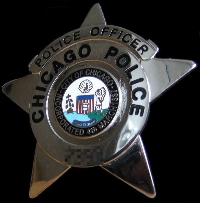 Chicago Police Officer badge
